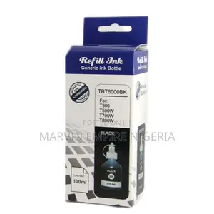 Bt6000 Black Ink Cartridge for Brother Printer_ Bt6000bk