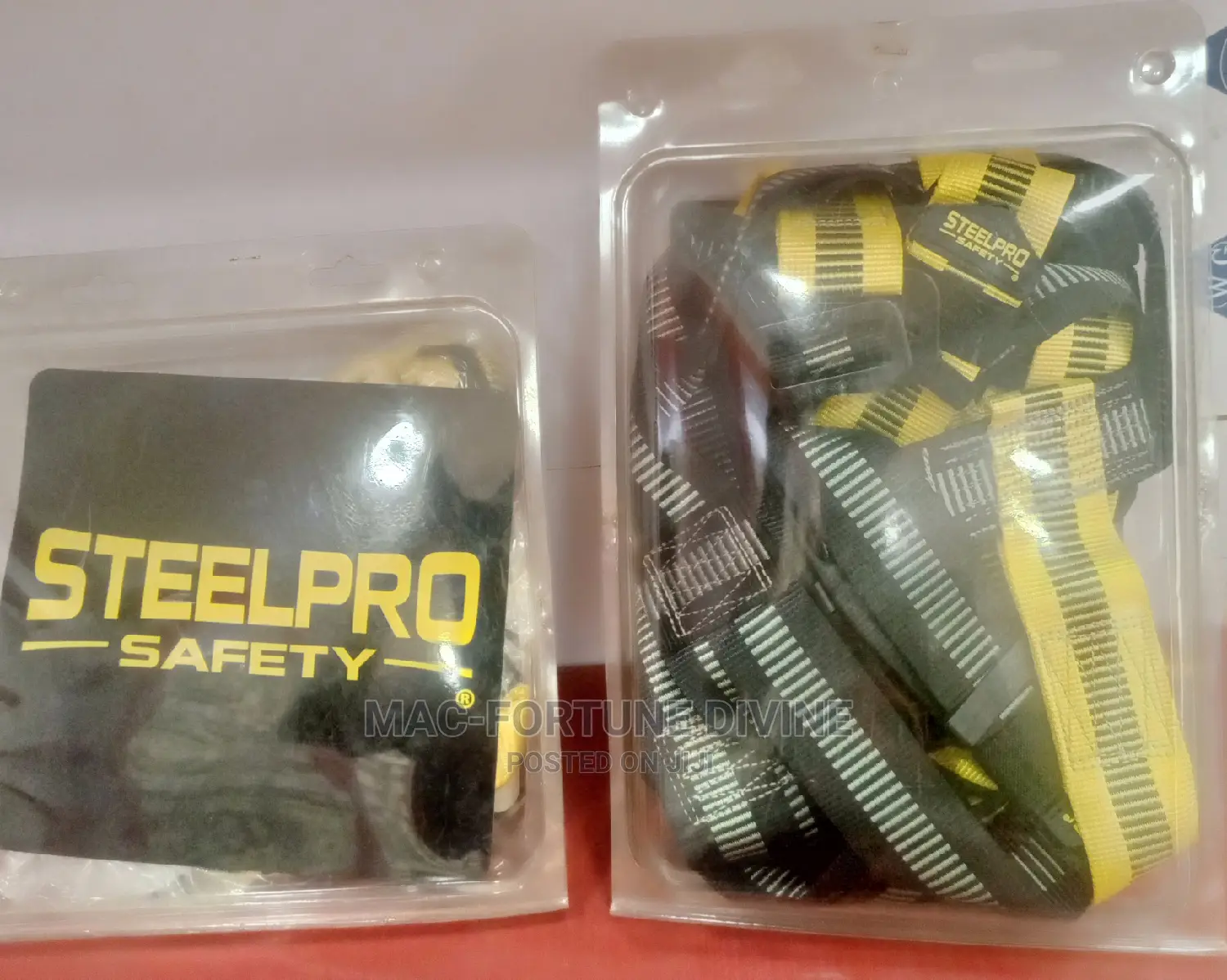 Original Steel Pro Safety Complete Harness Belt With Lanyard