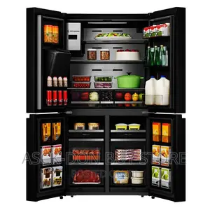Hisense INV Side by Side Refrigerator With Dispenser,4 Doors