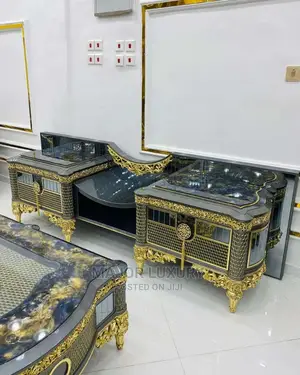 Modern 7 Seater Living Room Turkey Fabric Sofa Chair. 