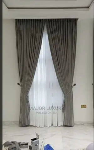 Turkish Curtain Designs Board and Pleated Complete Set