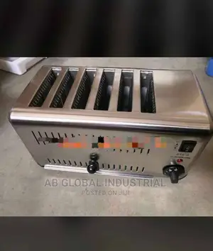 Pop Up Toaster 6 Slot Stainless