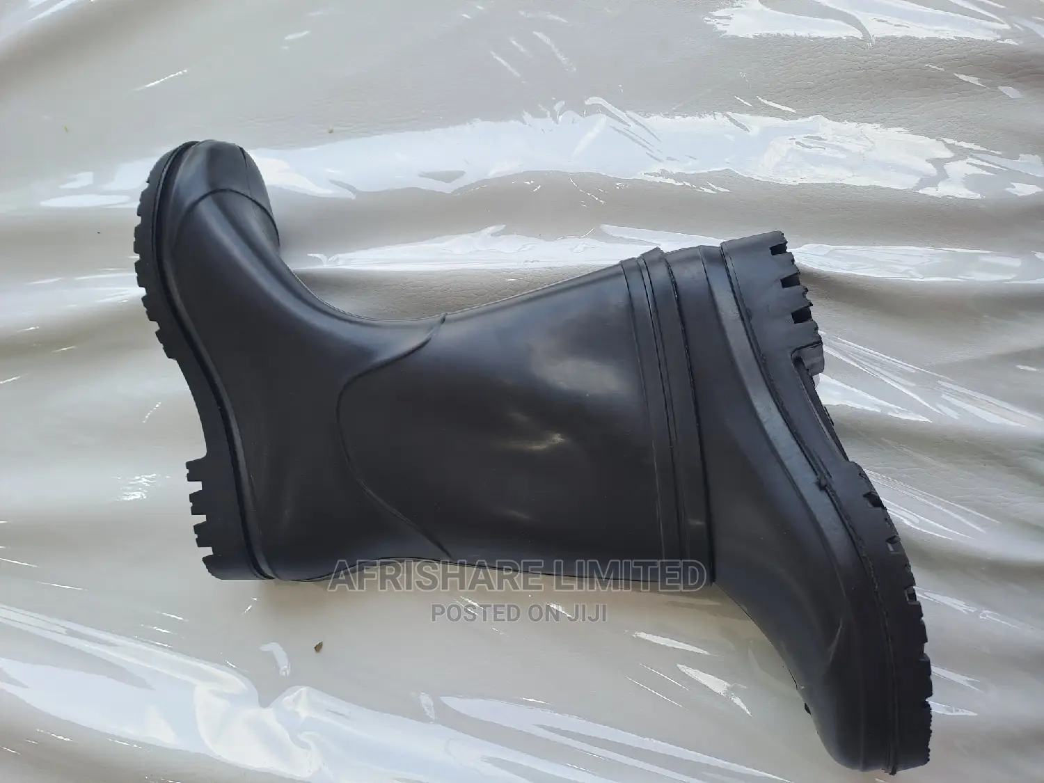 Black Safety Boot