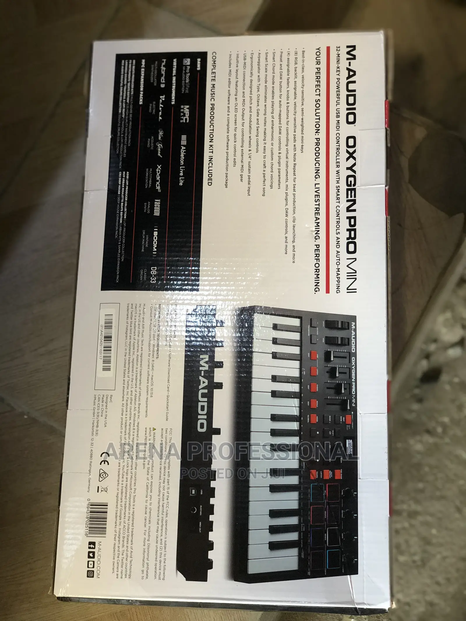 M Audio Oxygen Pro Mini Midi Controller