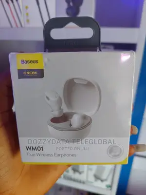 Photo - Baseus Encok True Wireless Earphones WM01- White