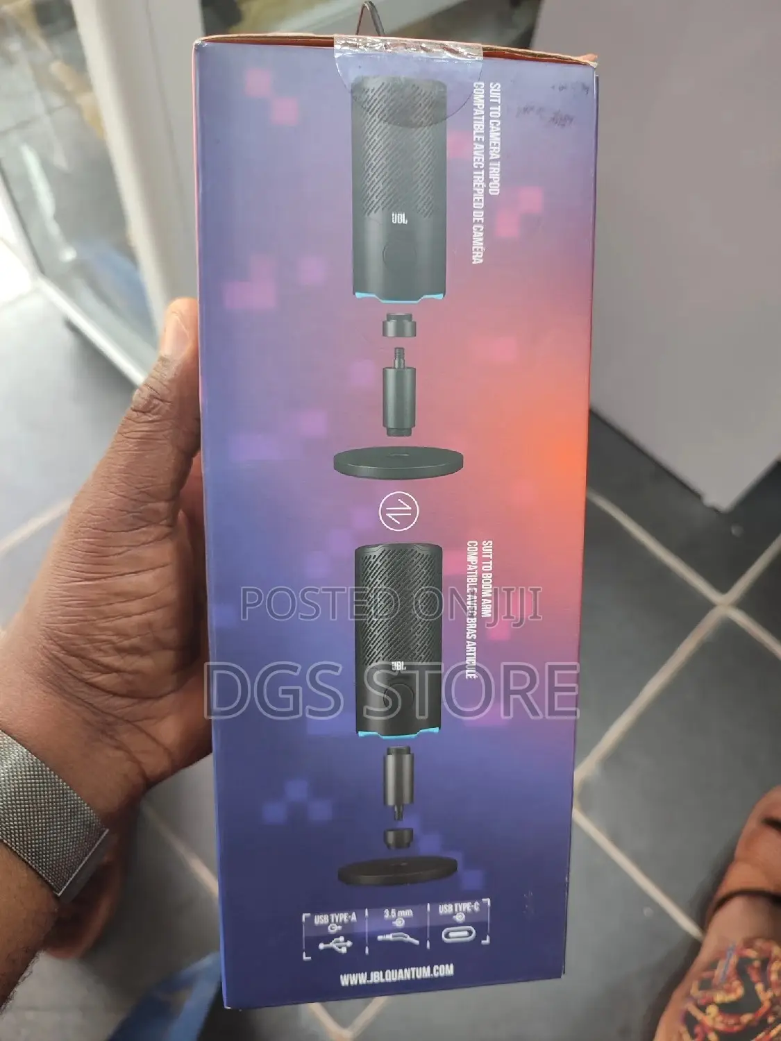 JBL Quantum Stream Dual Pattern, Microphone Streaming