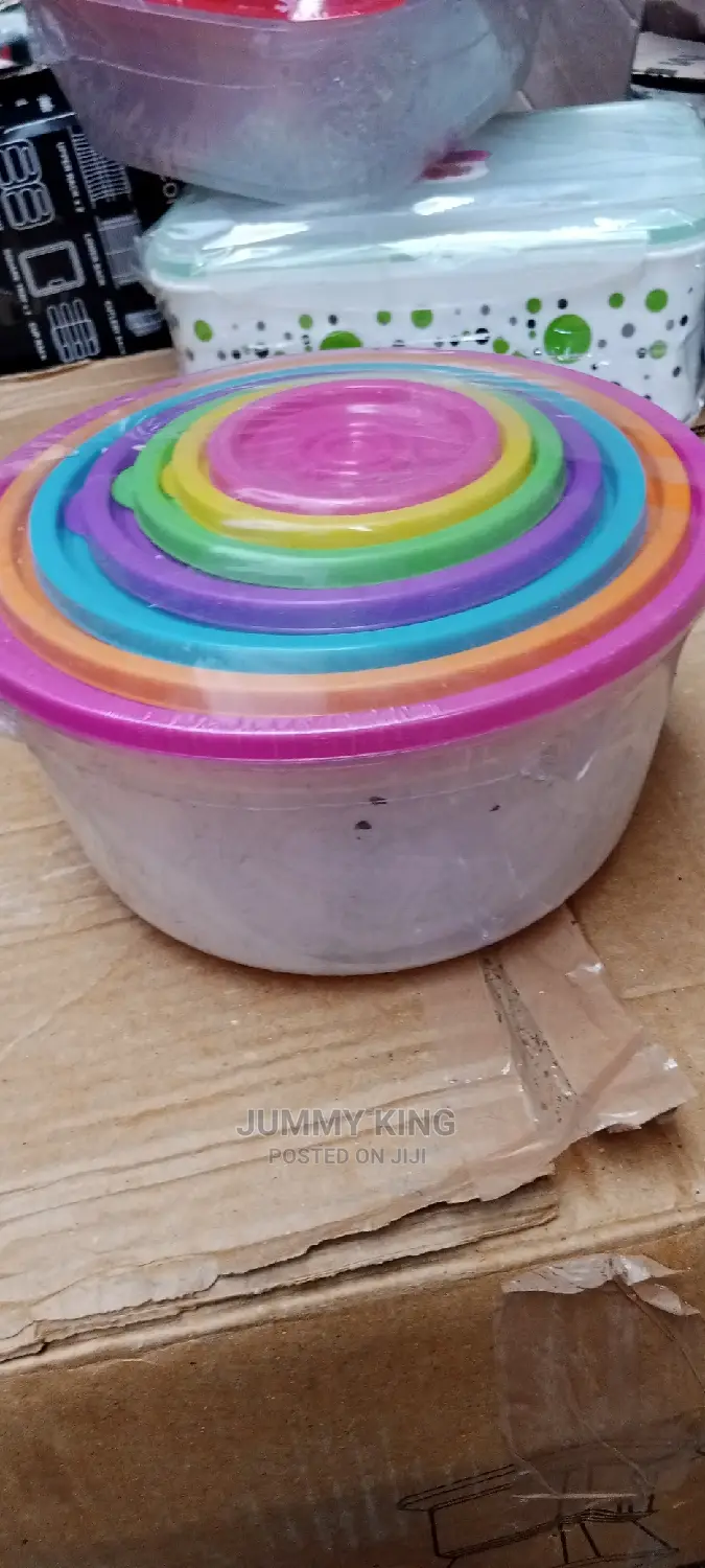 Food Storage Containers With Coloured Lids