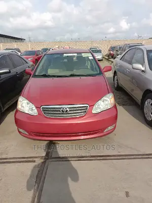 Toyota Corolla LE 2007 Red