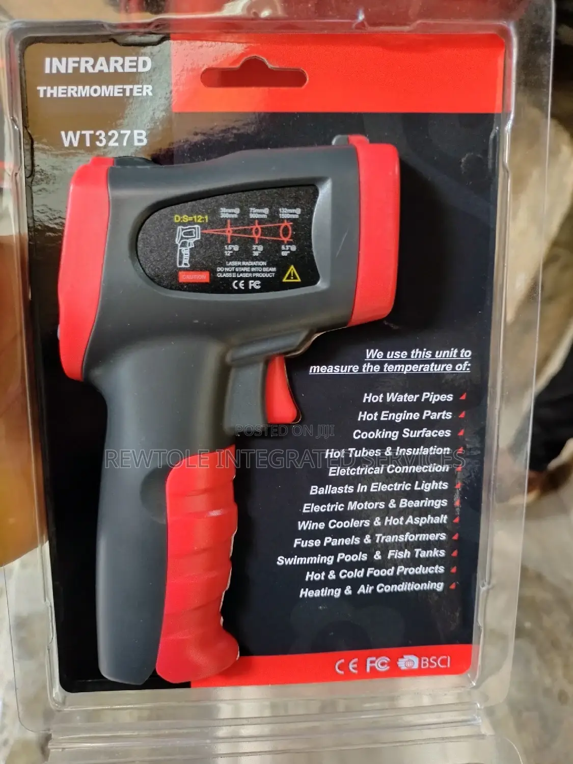 Infared Thermometer for Objects