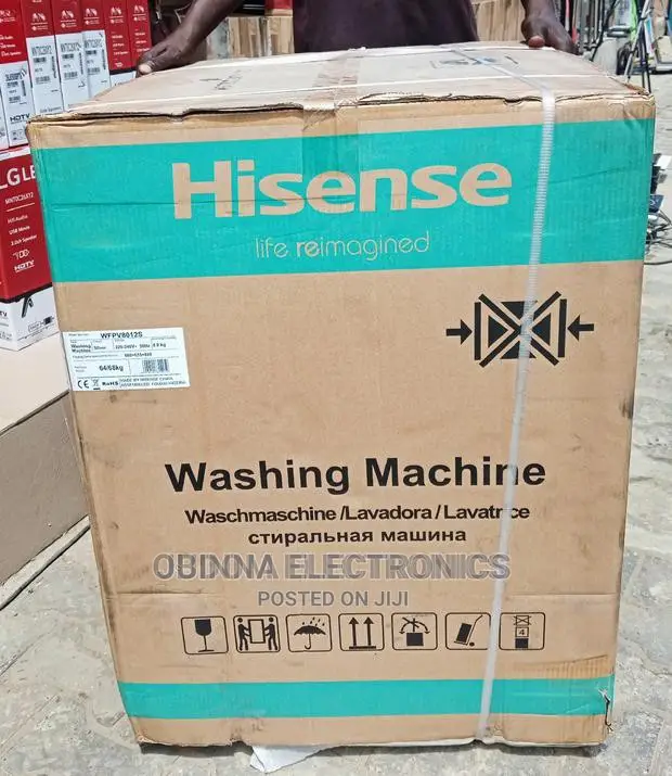 Brand New>HISENSE 8KG Front Loader Washing Machine Automatic