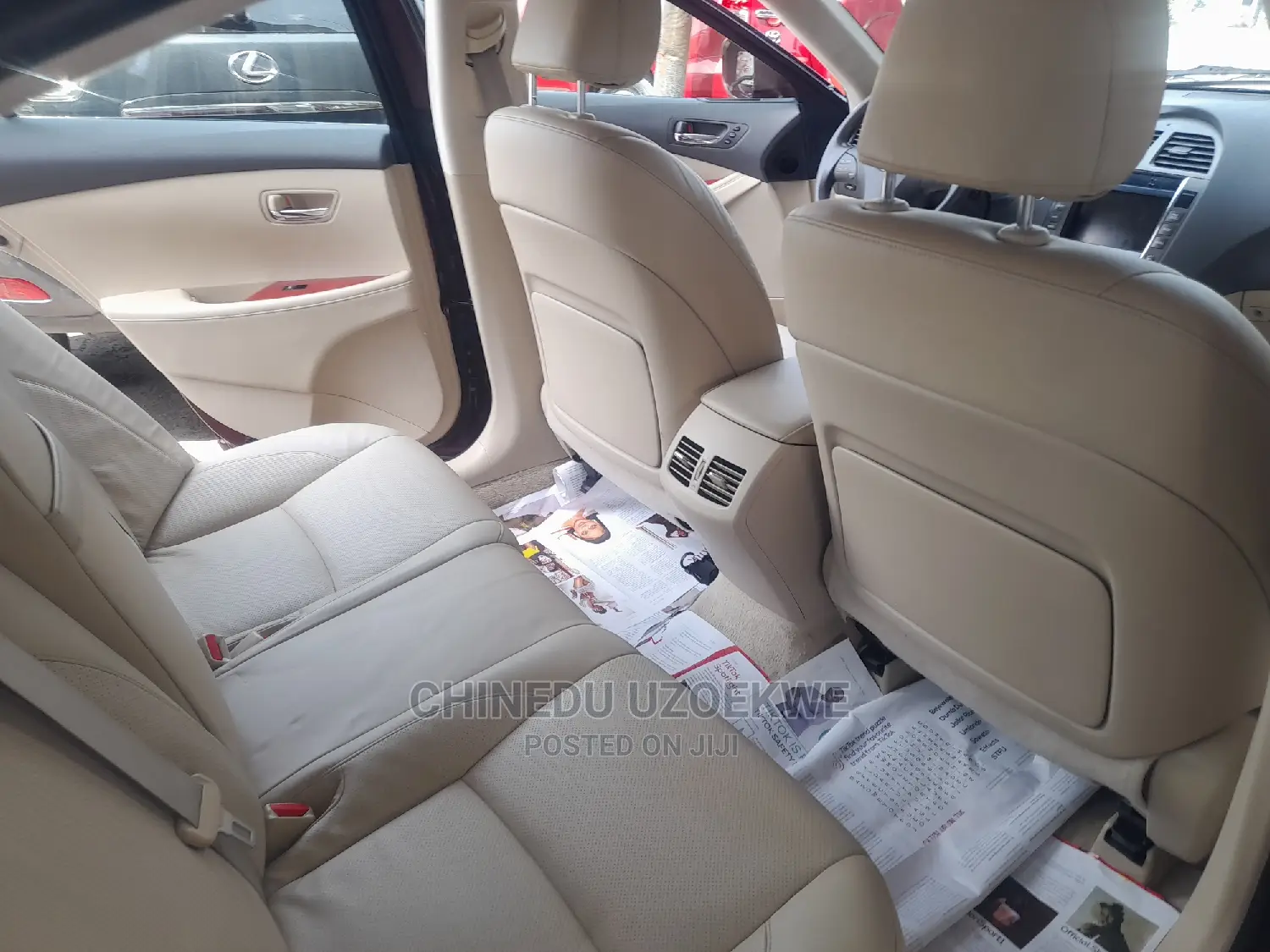 Lexus ES 350 2008 Red