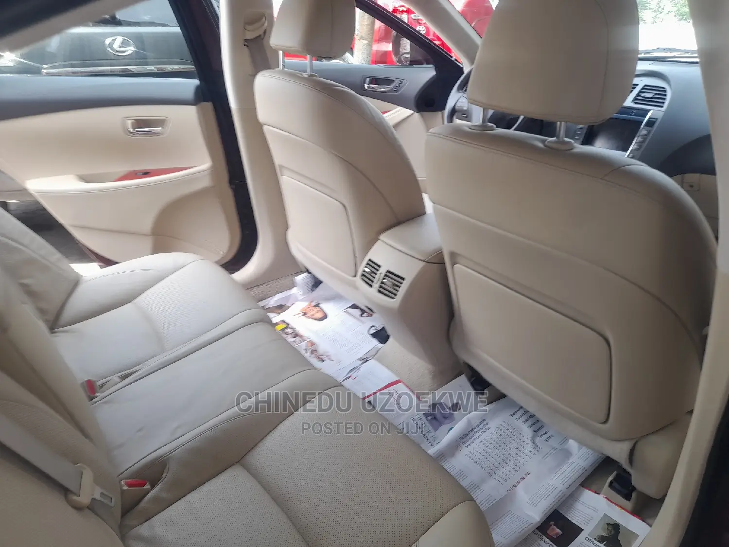 Lexus ES 350 2008 Red