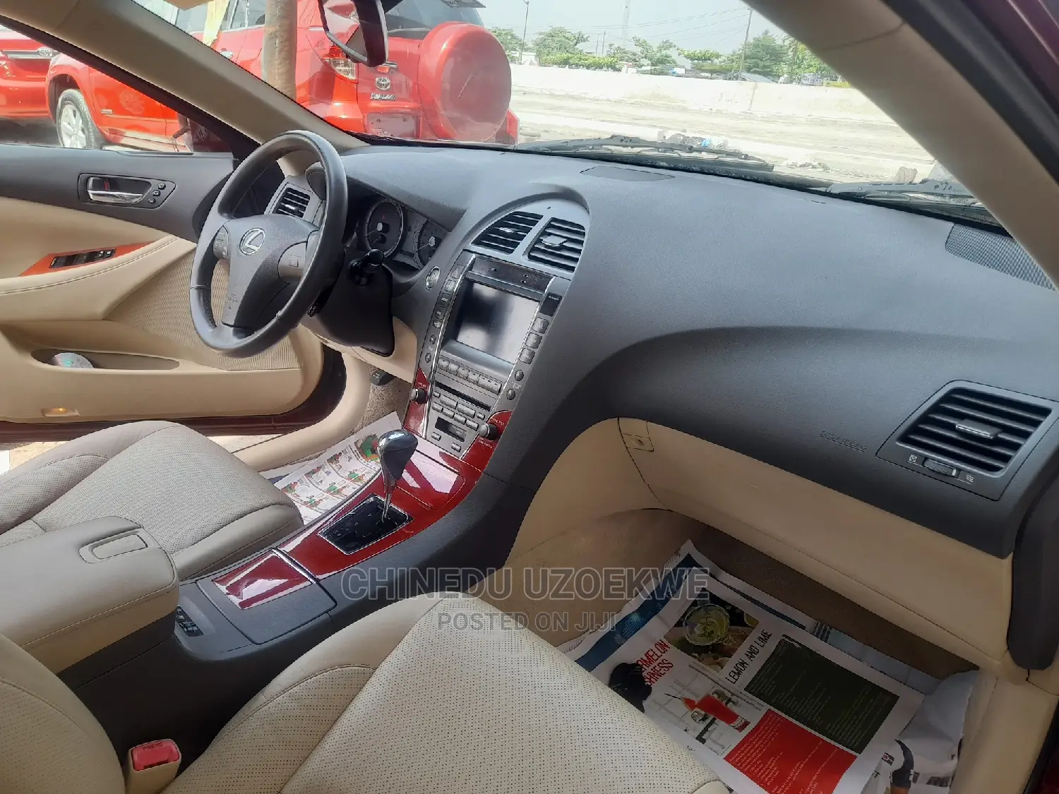 Lexus ES 350 2008 Red