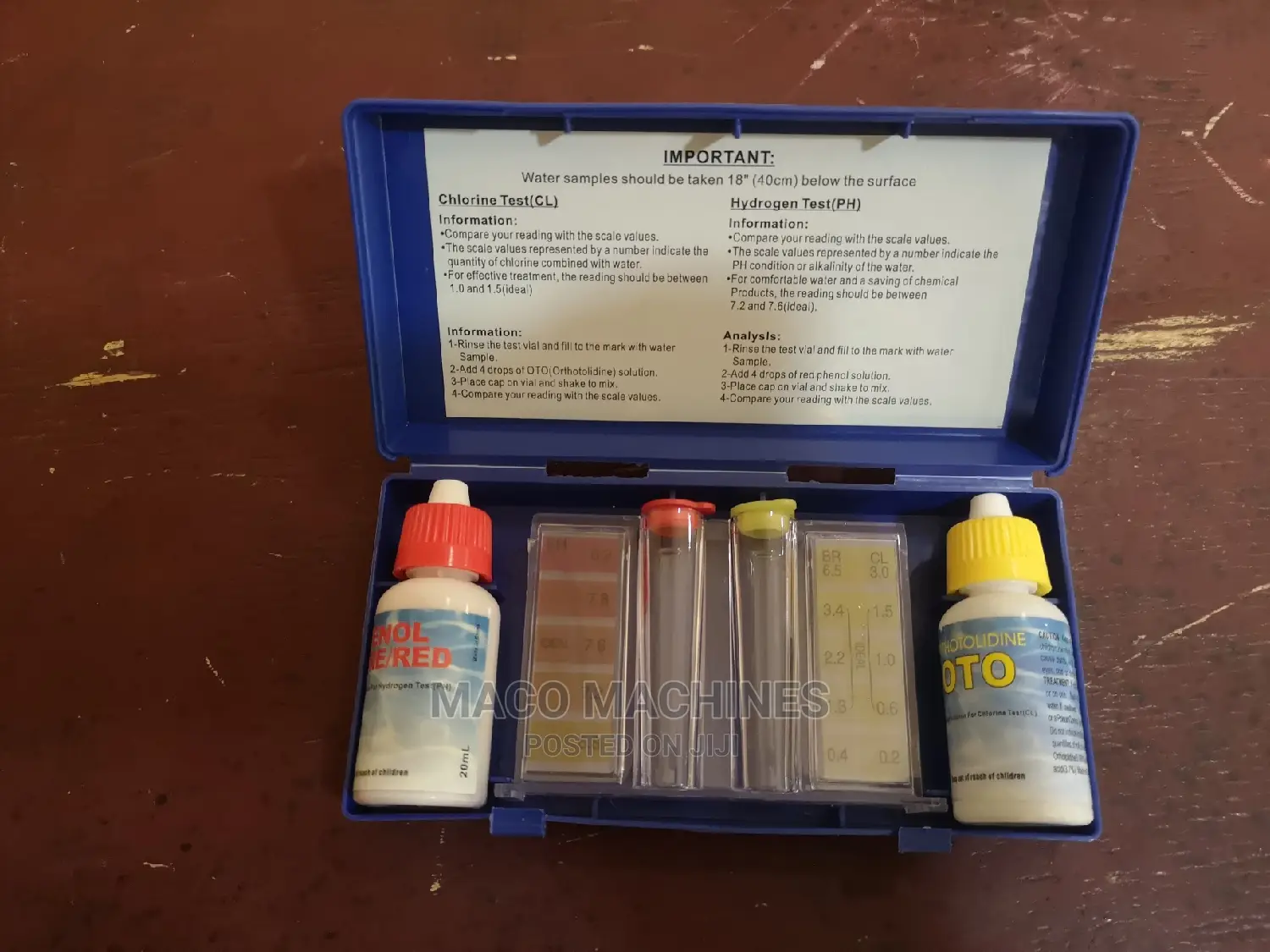Chlorine Water Testing Kits