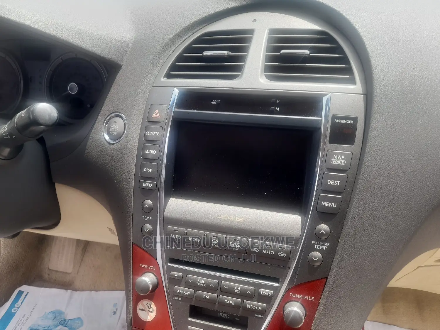 Lexus ES 350 2008 Red
