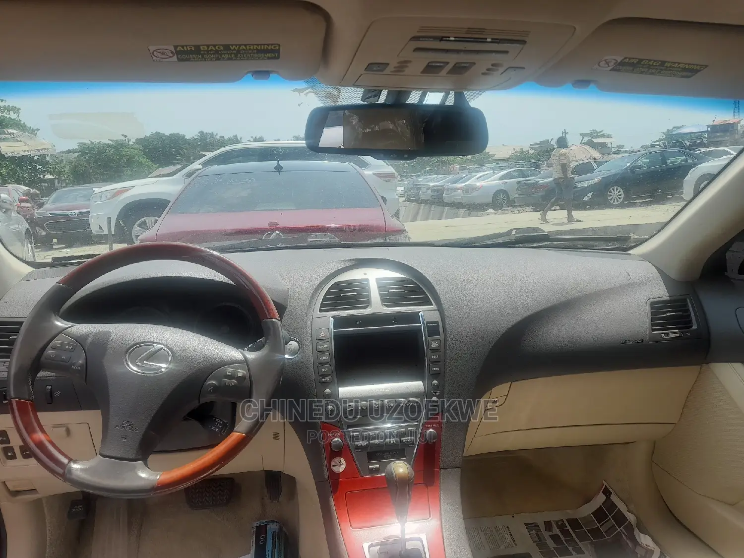 Lexus ES 350 2008 Red
