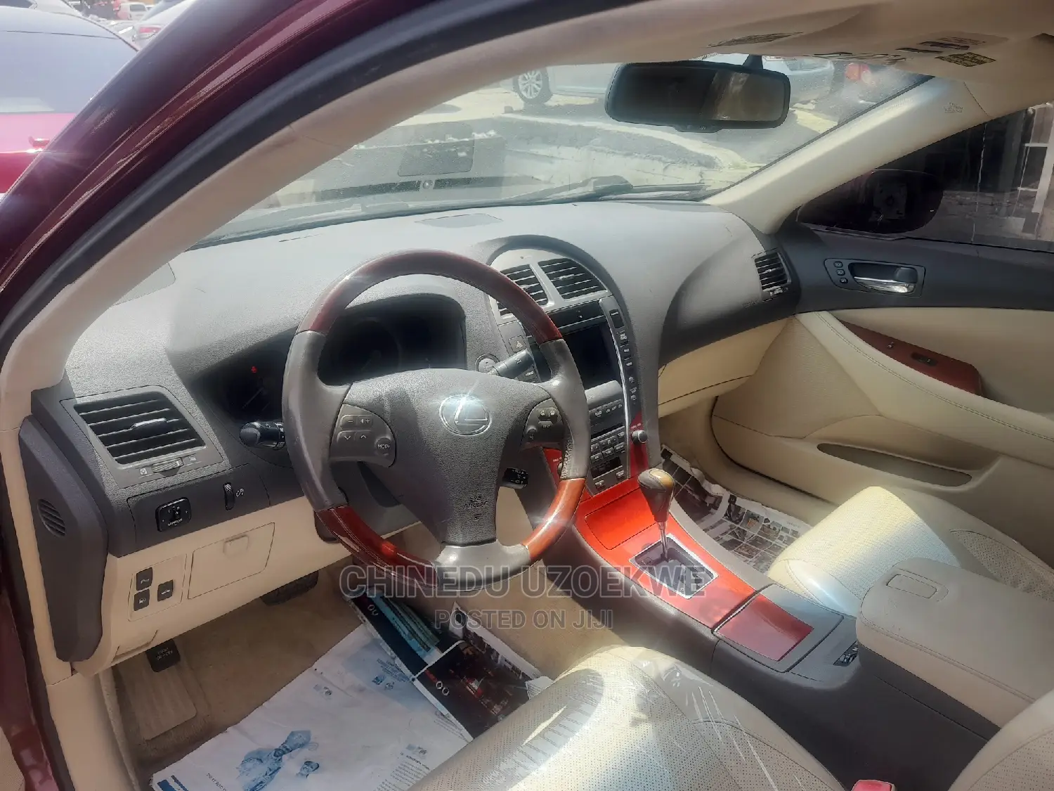 Lexus ES 350 2008 Red