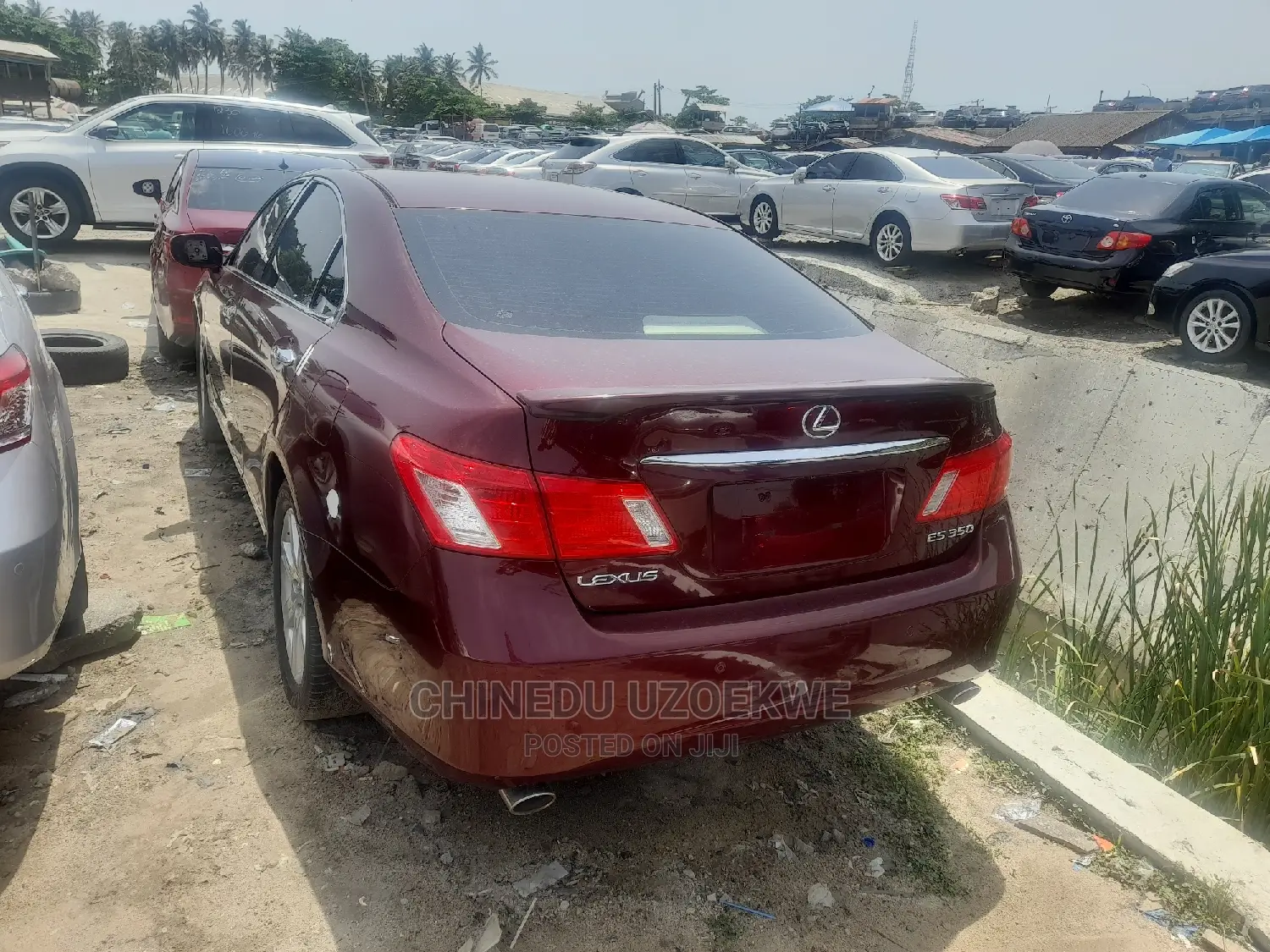 Lexus ES 350 2008 Red