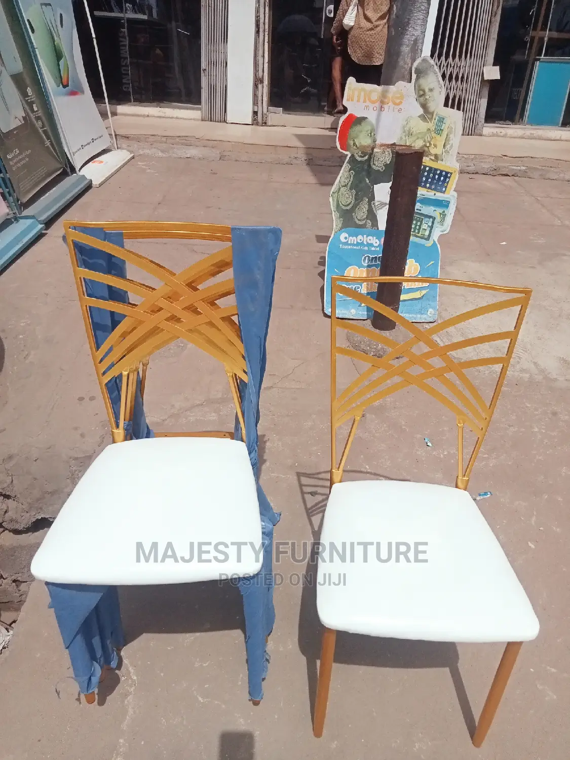 Gold Chameleon Chairs