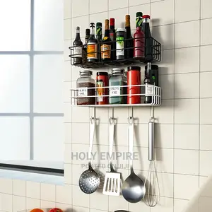 Punch-Free Corner Storage Rack Shower Basket Wall Mount