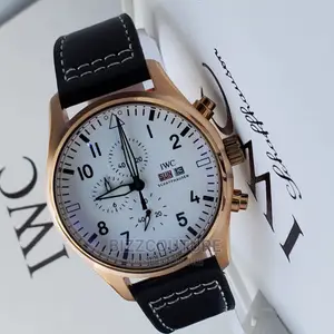 Original IWC SCHAFFHAUSEN Leather Watch Available in Store