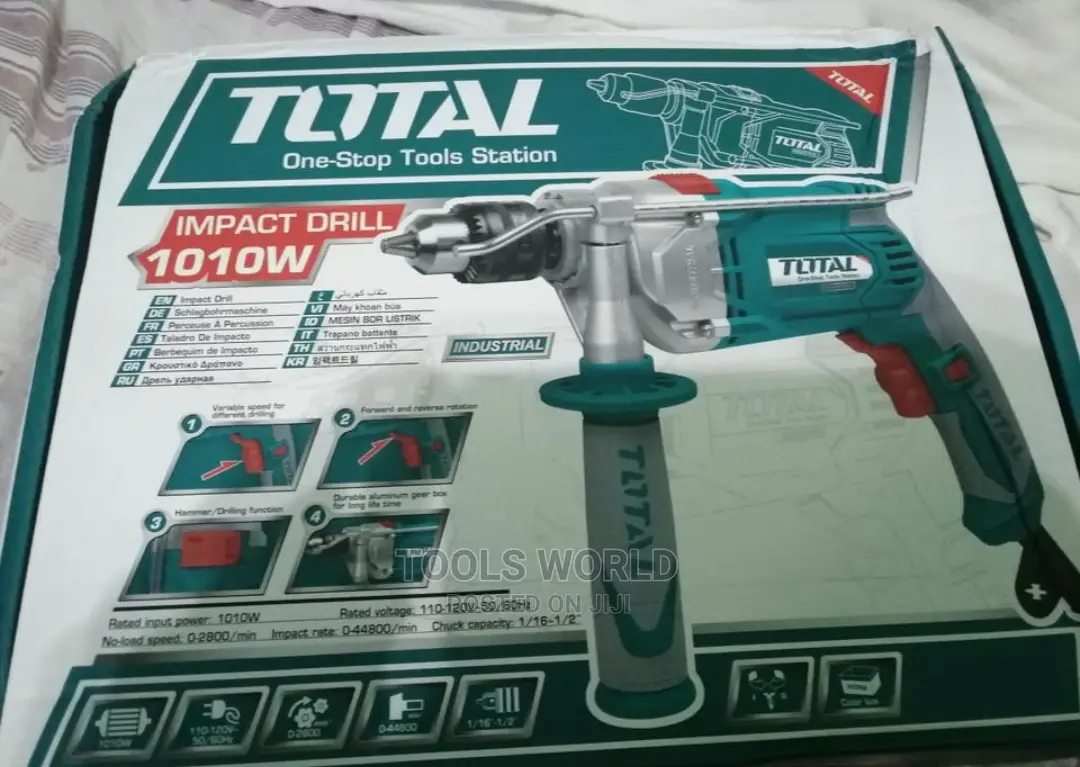 Total 1010W 13mm Impact Drill
