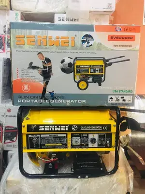 Brand New SENSEI ELEPAQ 4.5KVA Generator/Key Starter/Yellow/