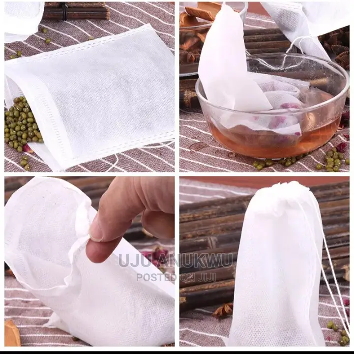 Empty Tea Bag or Infuser With Drawstring ( 100pcs )
