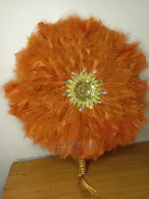 Elegant Round Bridal Handfan