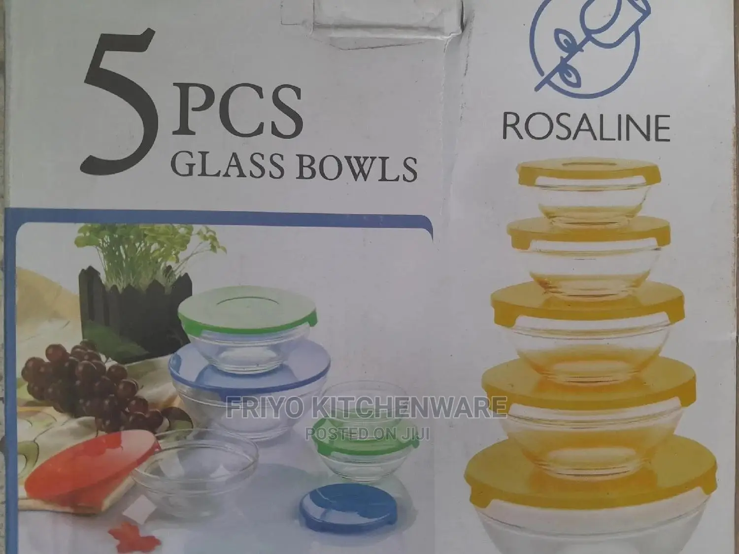 5pcs Glass Bowl