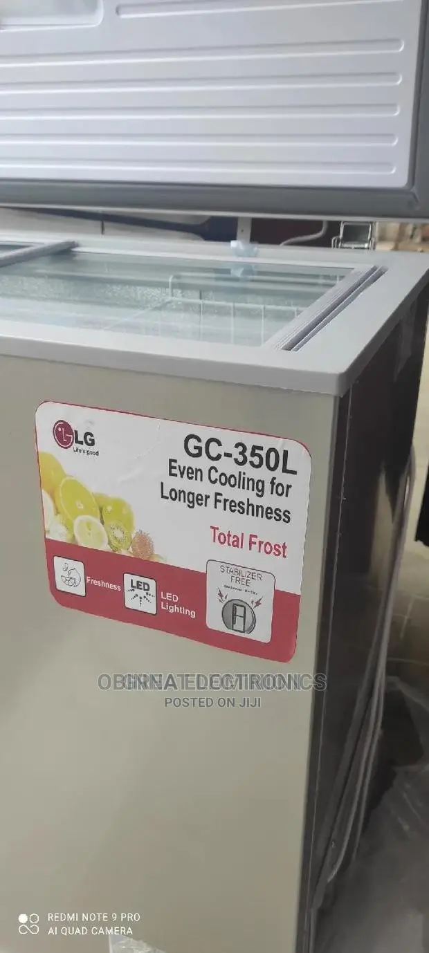 Brand New LG 350L Chest Freezer/Silver Color/External Comp/