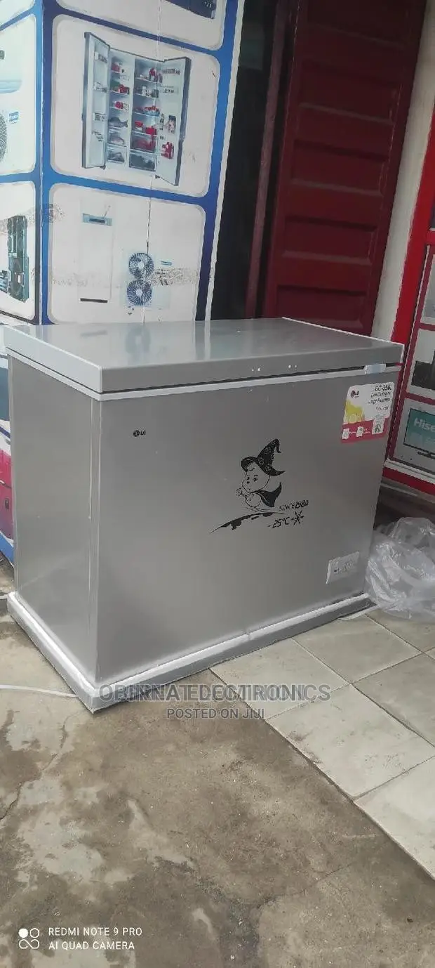 Brand New LG 350L Chest Freezer/Silver Color/External Comp/