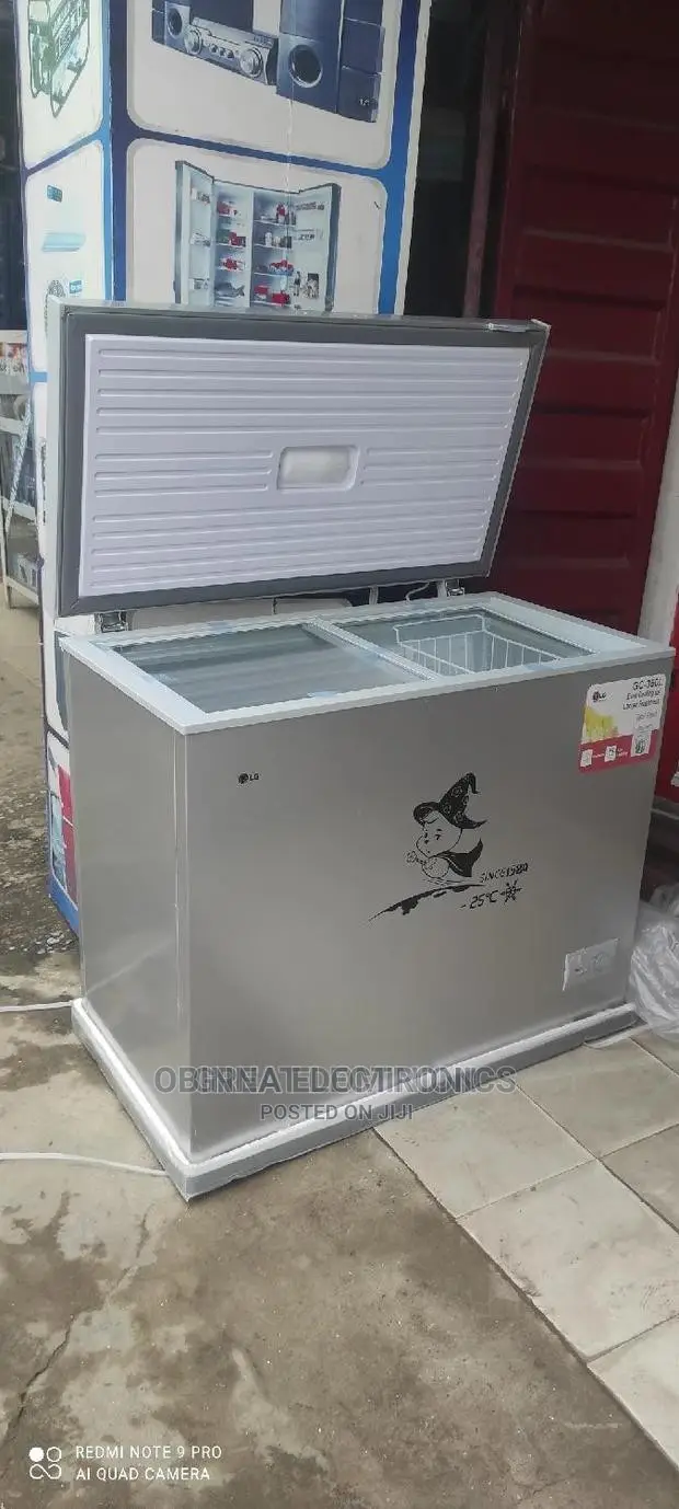 Brand New LG 350L Chest Freezer/Silver Color/External Comp/