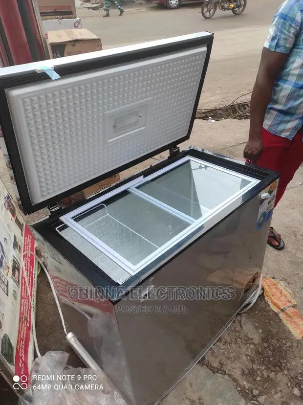 Brand New LG 350L Chest Freezer/External Compressor/Silver/