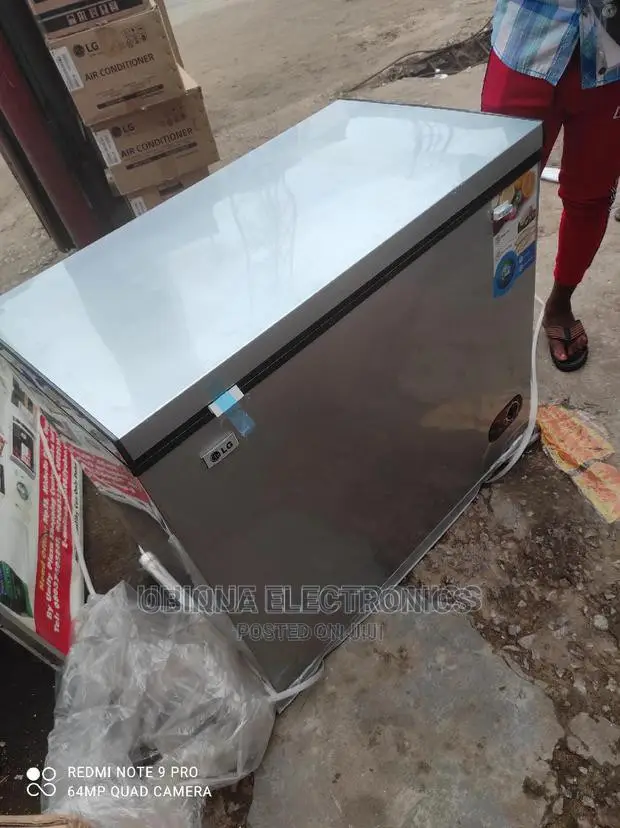 Brand New LG 350L Chest Freezer/External Compressor/Silver/