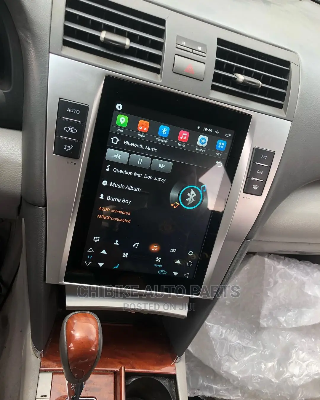 2007-2011 Camry Muscle Tesla Android, With Reverse Camera
