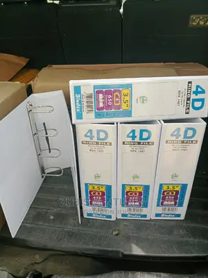 4d 65mm Bindex Office Binder