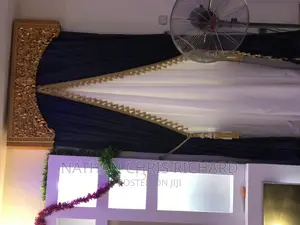 Word Beatification Parlor Curtains