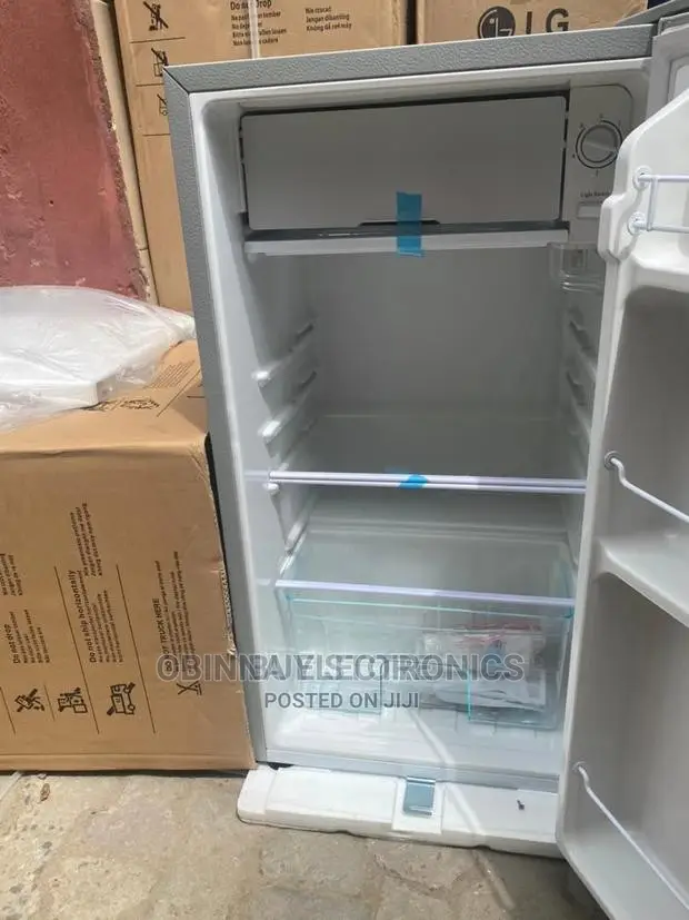 New LG 100L Table Top Refrigerator/Silver Colour/External/