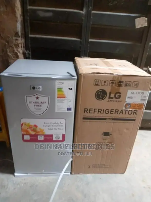 New LG 100L Table Top Refrigerator/Silver Colour/External/