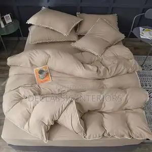 Lilac Pink Tuck Duvets