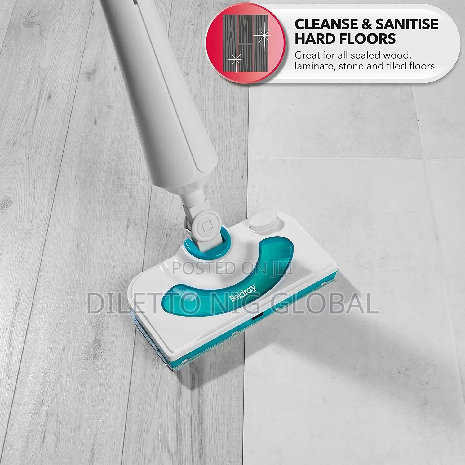 Beldray Multi-Surface Detergent Steam Cleaner