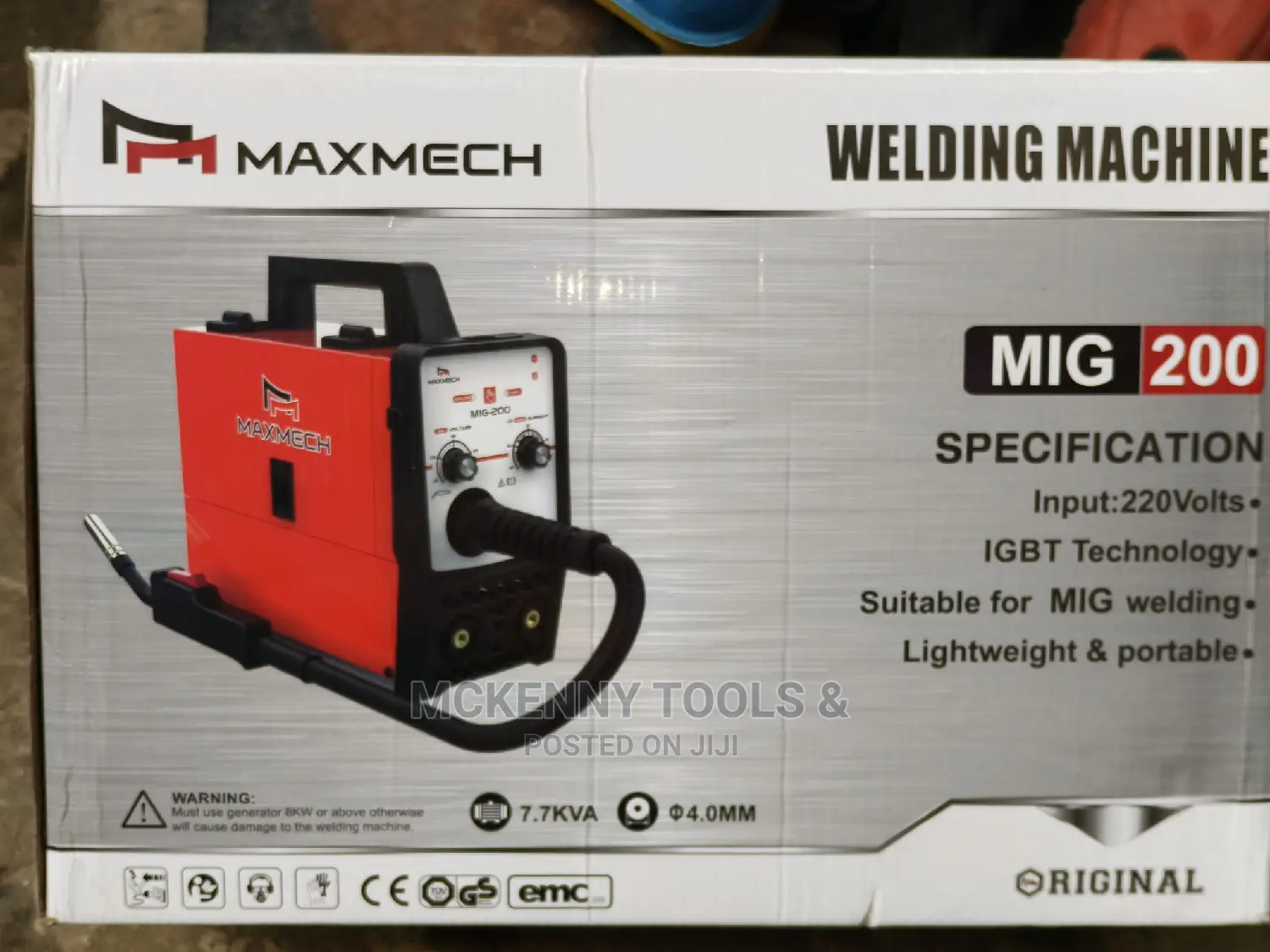 Maxmech Welding Machine Mig 200 Maximech Mig-200