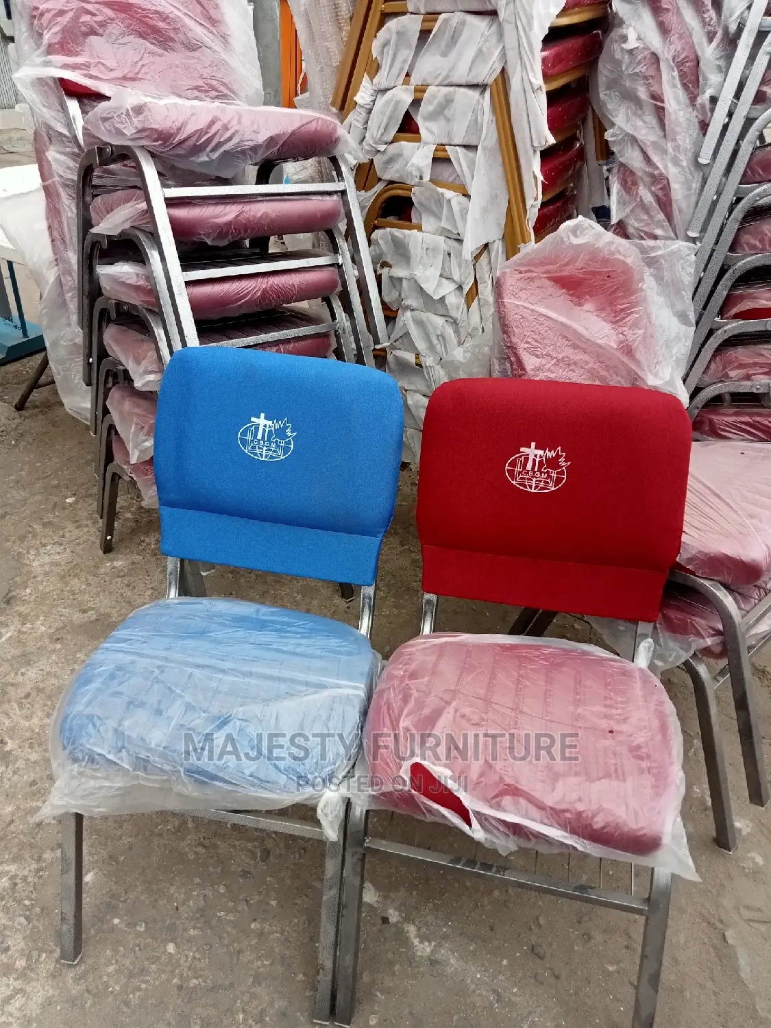 Church Chair With Logo