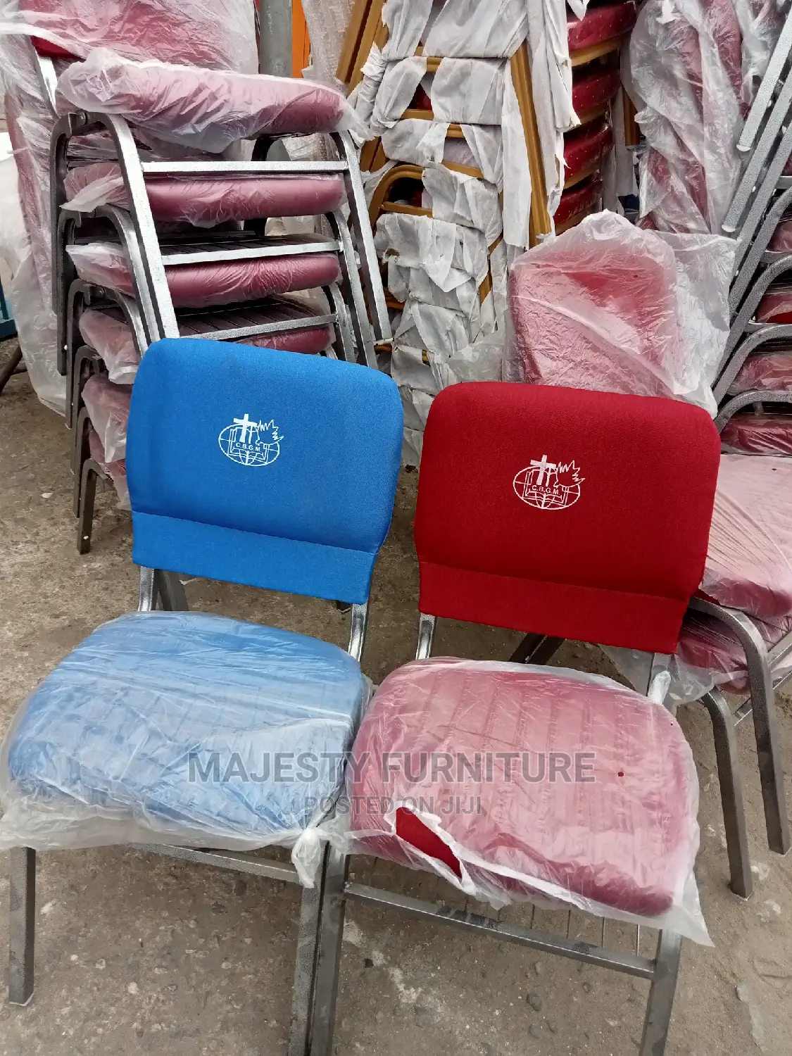 Church Chair With Logo