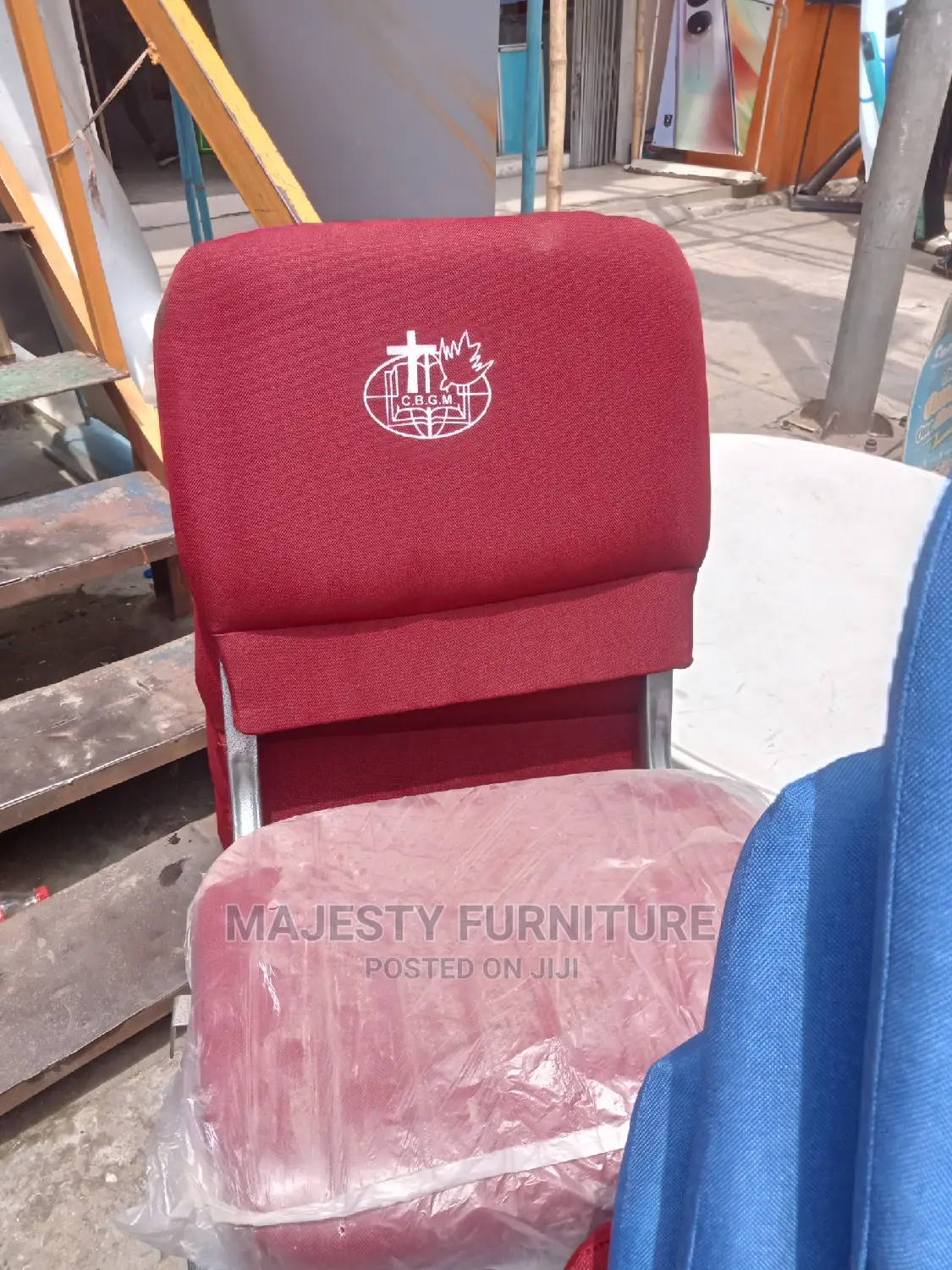 Church Chair With Logo