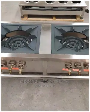 Commercial 2 Burner Gas Cooker
