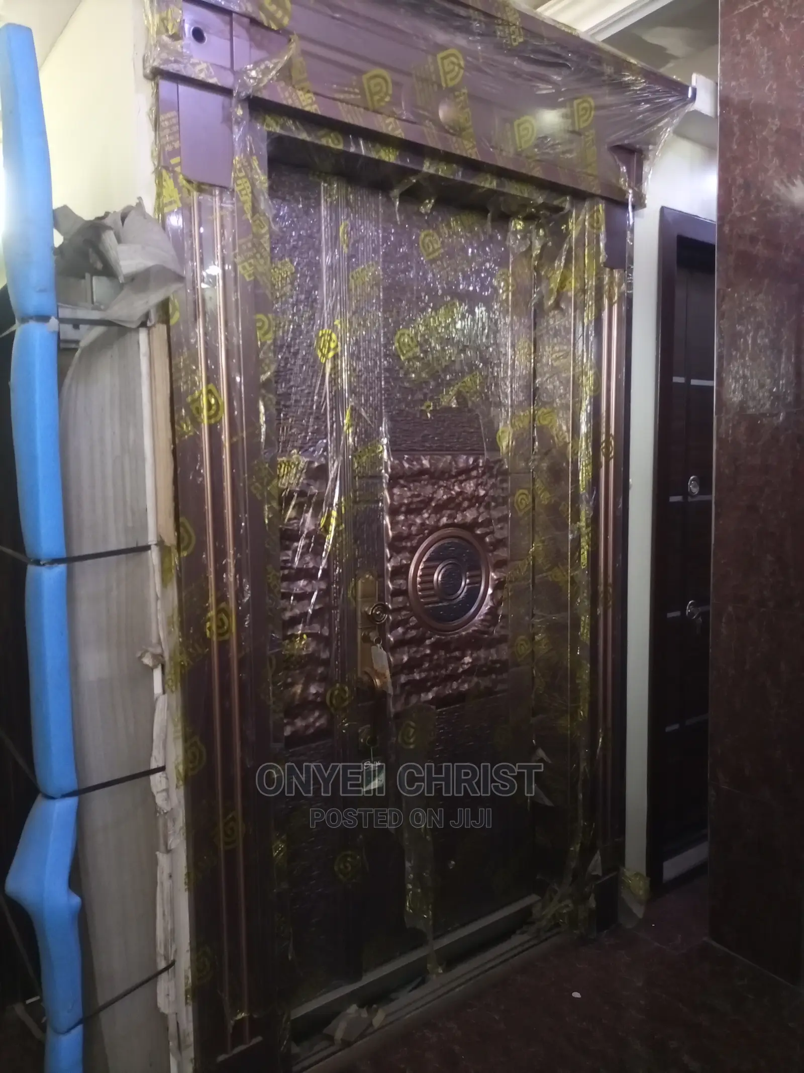 Over Height Copper Door With Ark