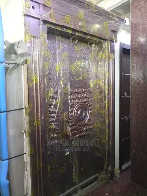 Over Height Copper Door With Ark