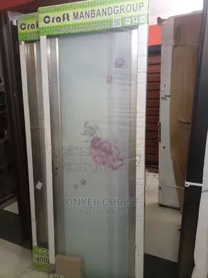 Second Quality Full Glass Toilet Door